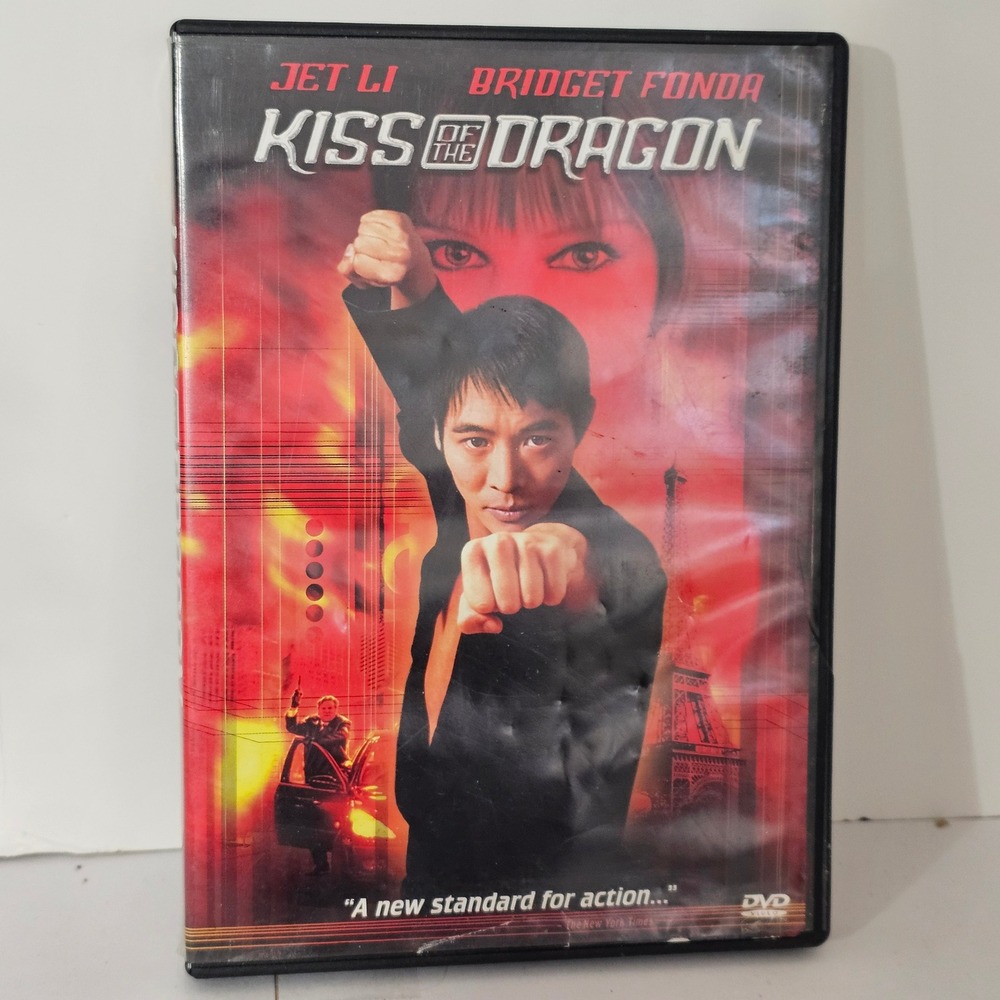 Kiss of the Dragon DVD Jet Li Bridget Fonda Action Martial Arts 20th Century Fox